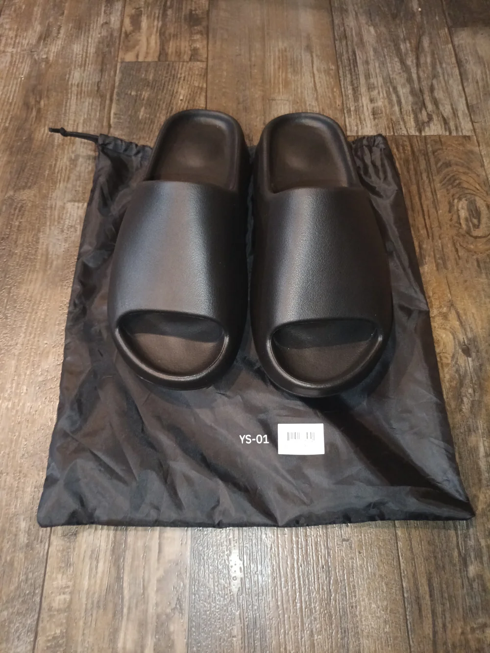 Yeezy YS-01 Black Colorway Slides